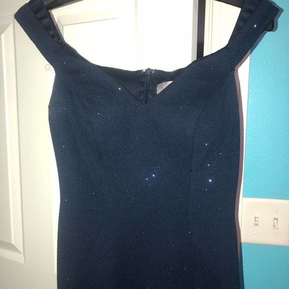 Jovani Prom Dress size 4 navy - Picture 6 of 8